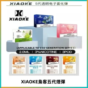 XIAOKE梟客五代煙彈 可替換式電子煙適配ILIA五代Relx六代