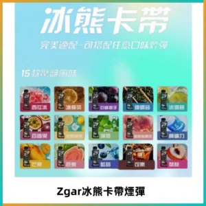 ZGAR PROJECT-D冰熊卡帶15000口可調節功率+大電池續航